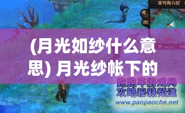 (月光如纱什么意思) 月光纱帐下的天仙秘境：探索传奇美景与神秘传说的完美融合